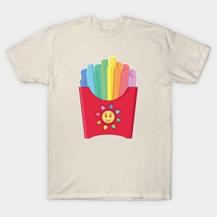 Rainbow French Fries T-Shirt